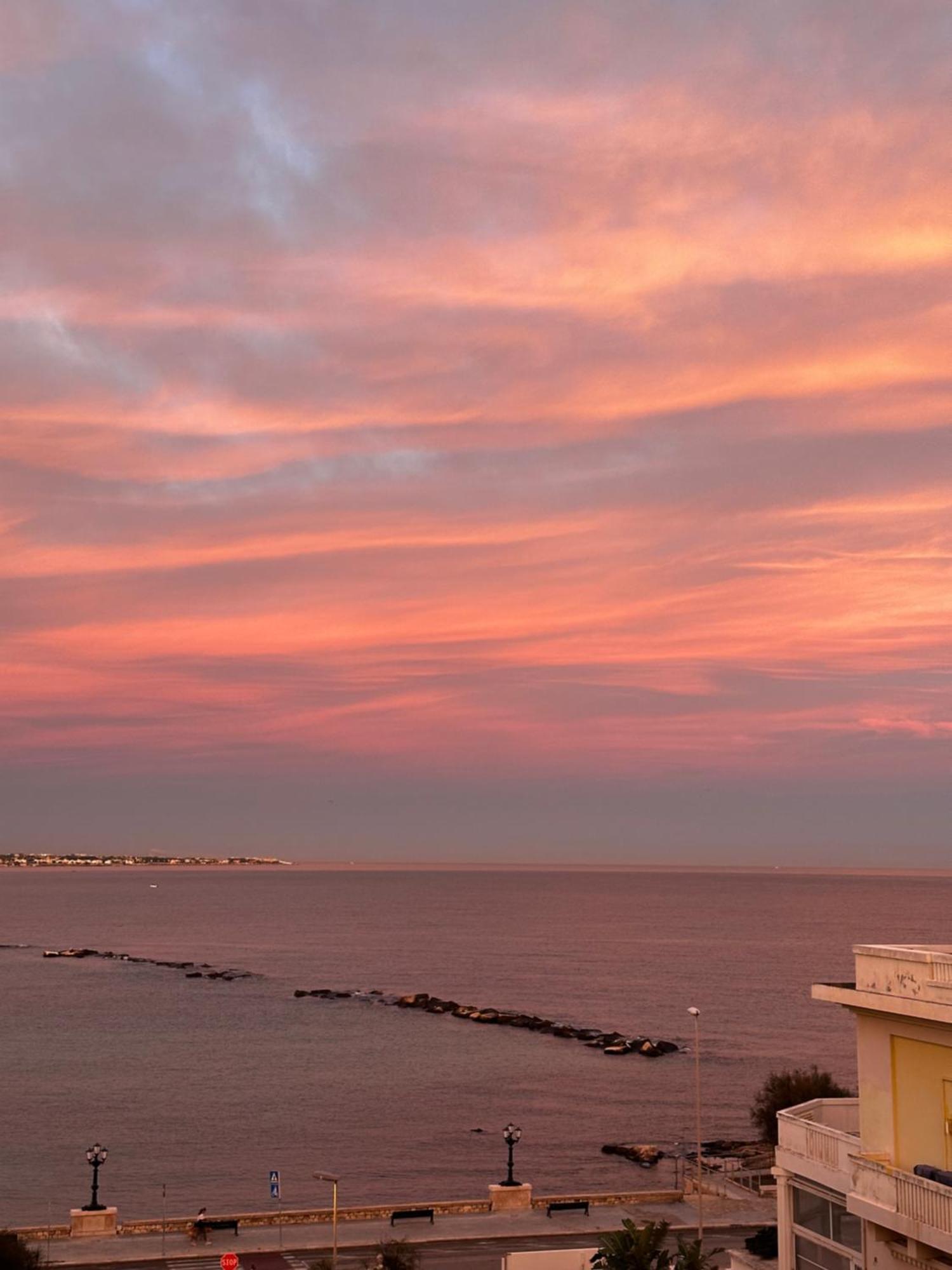 شقة La Mia Terrazza Sul Mare - Mared'Amare باري المظهر الخارجي الصورة